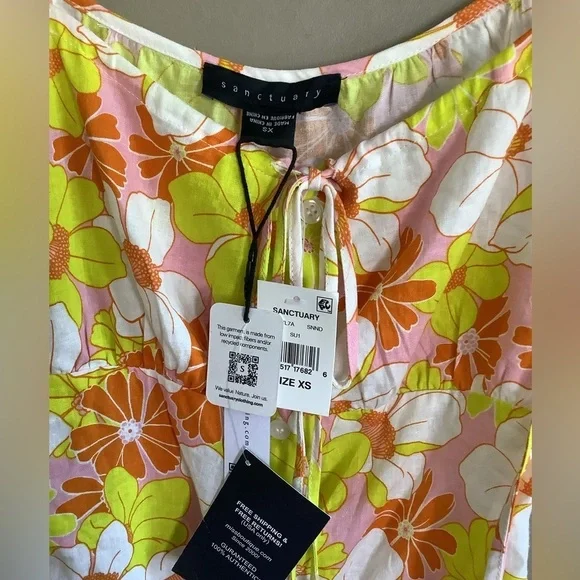 Sanctuary High Heat Linen Blend Sundress - Picture 3 of 3